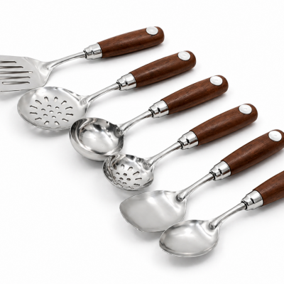 6 Parça Silver Servis Seti