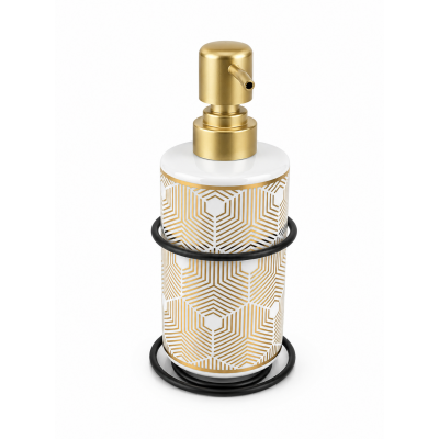 ILH.GOM0066 METAL AND WHITE SIVI SABUNLUK*48