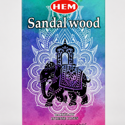 10’lu Sandalwood Backflow Cones Tütsü