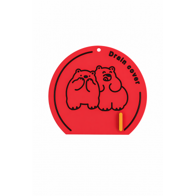 Ayıcık Temalı  Gider Koku Önleyici Mat