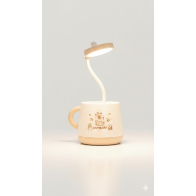 Capybara Temalı Led  Masa Lambası.