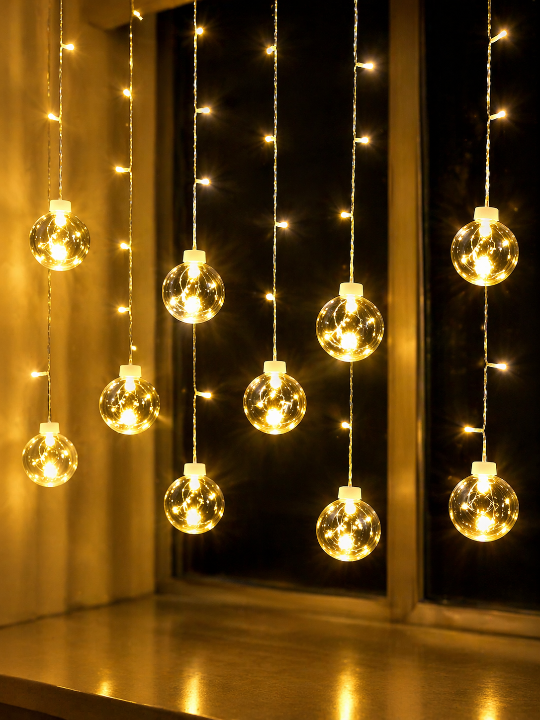 Dekoratif Top İçi Mini Toplu LED Günışığı Rengi Aydınlatma