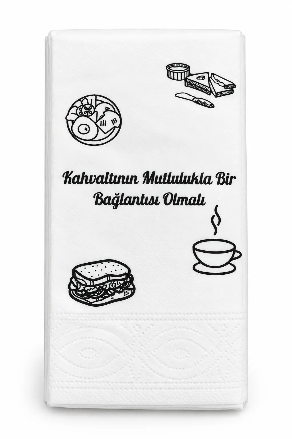 Kahvaltı Temalı Dekoratif Peçete