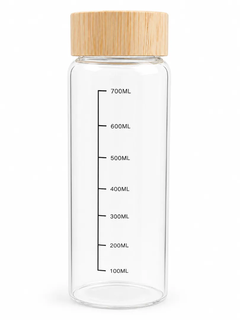 700 ml. Borosilikat Cam Matara
