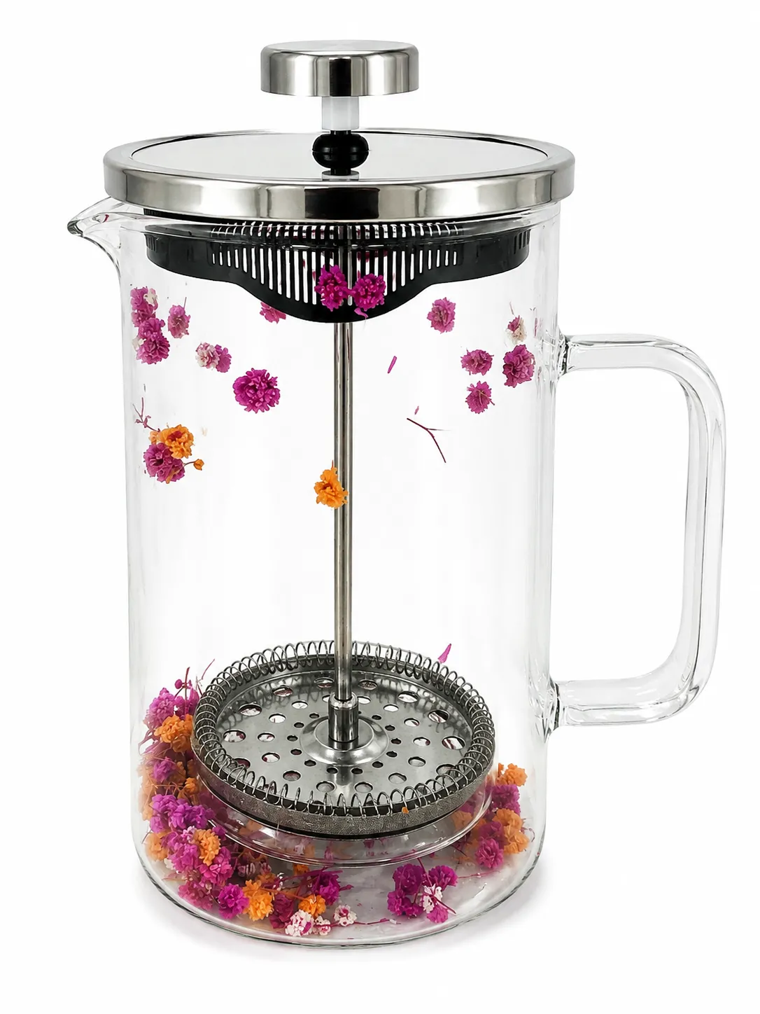 Çiçekli French Press
