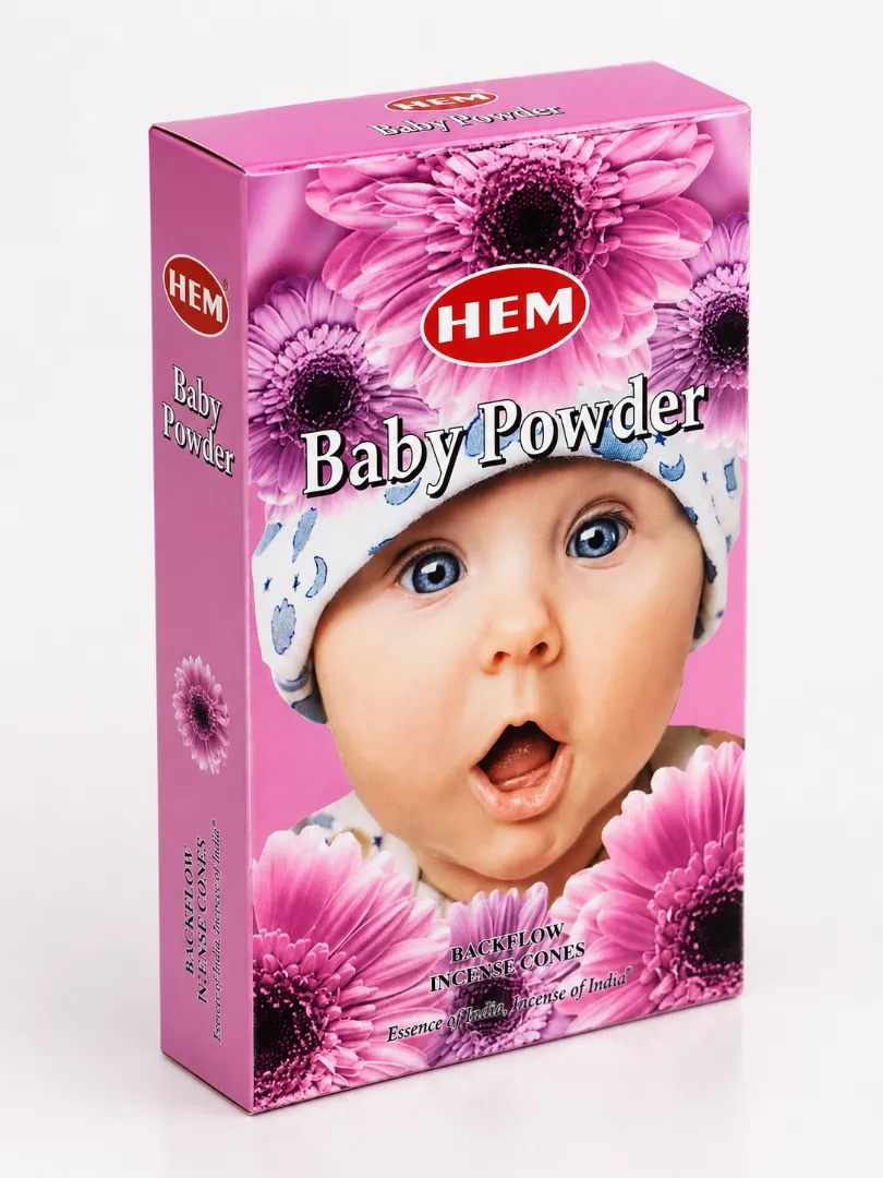 HEM Baby Powder Backflow Cones Tütsü 10’lu