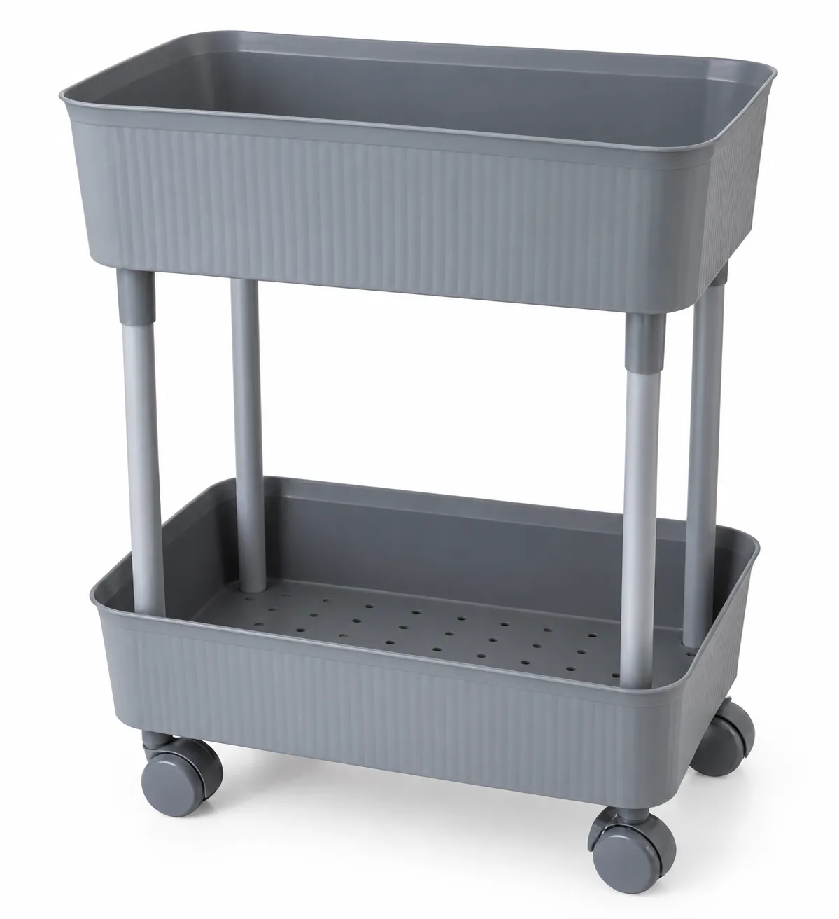 2 Raflı Tekerlekli Organizer