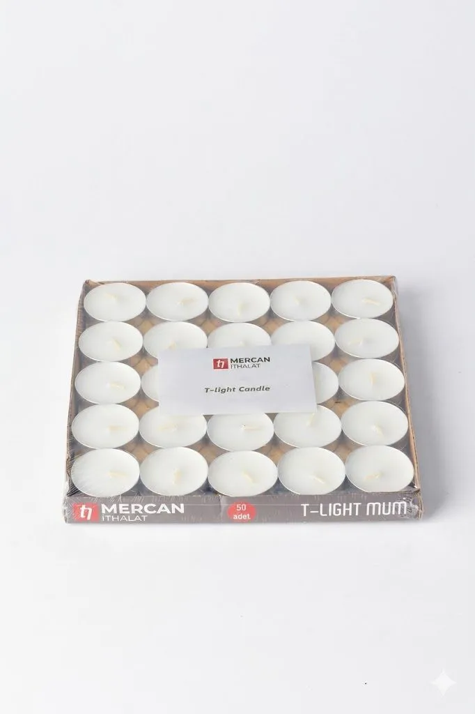 50’li Premium Tealight Mum Seti